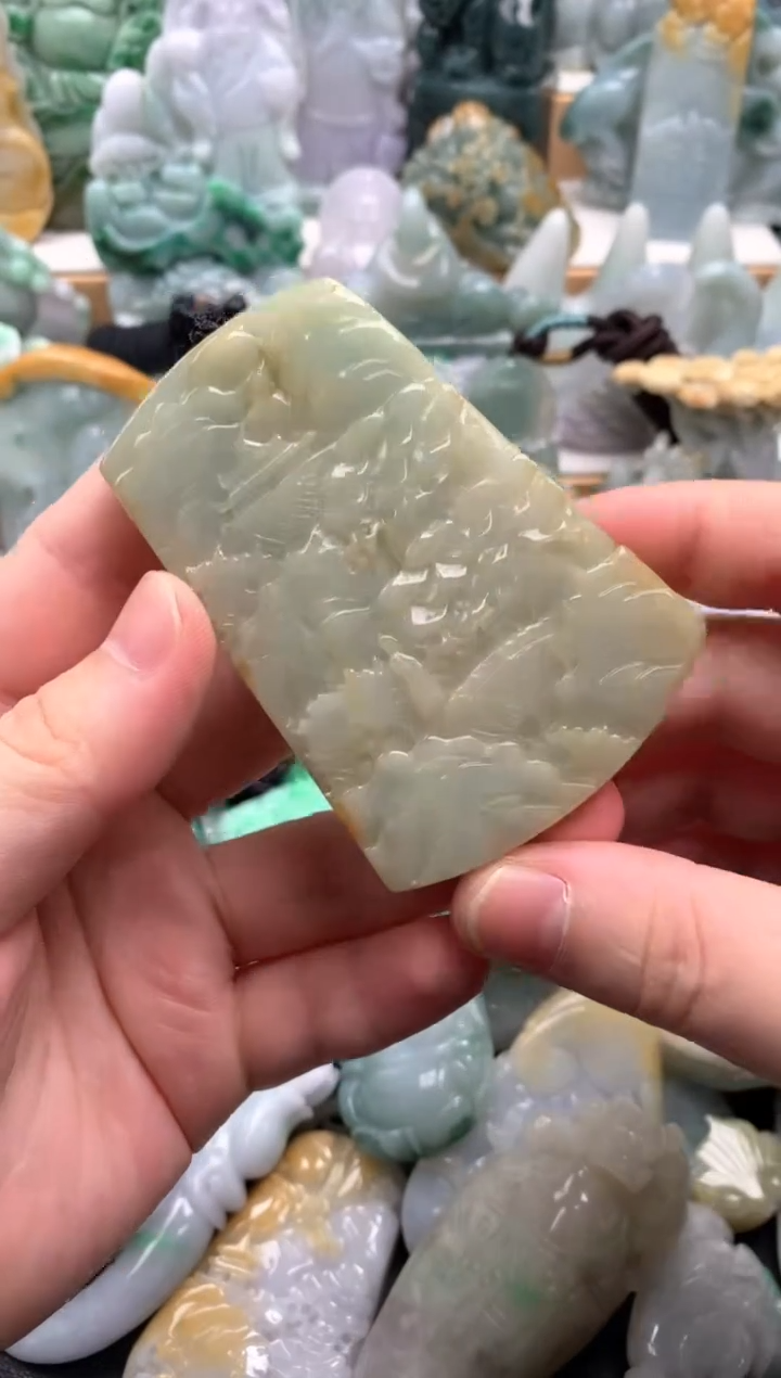 吊坠(不含链)未镶嵌翡翠1