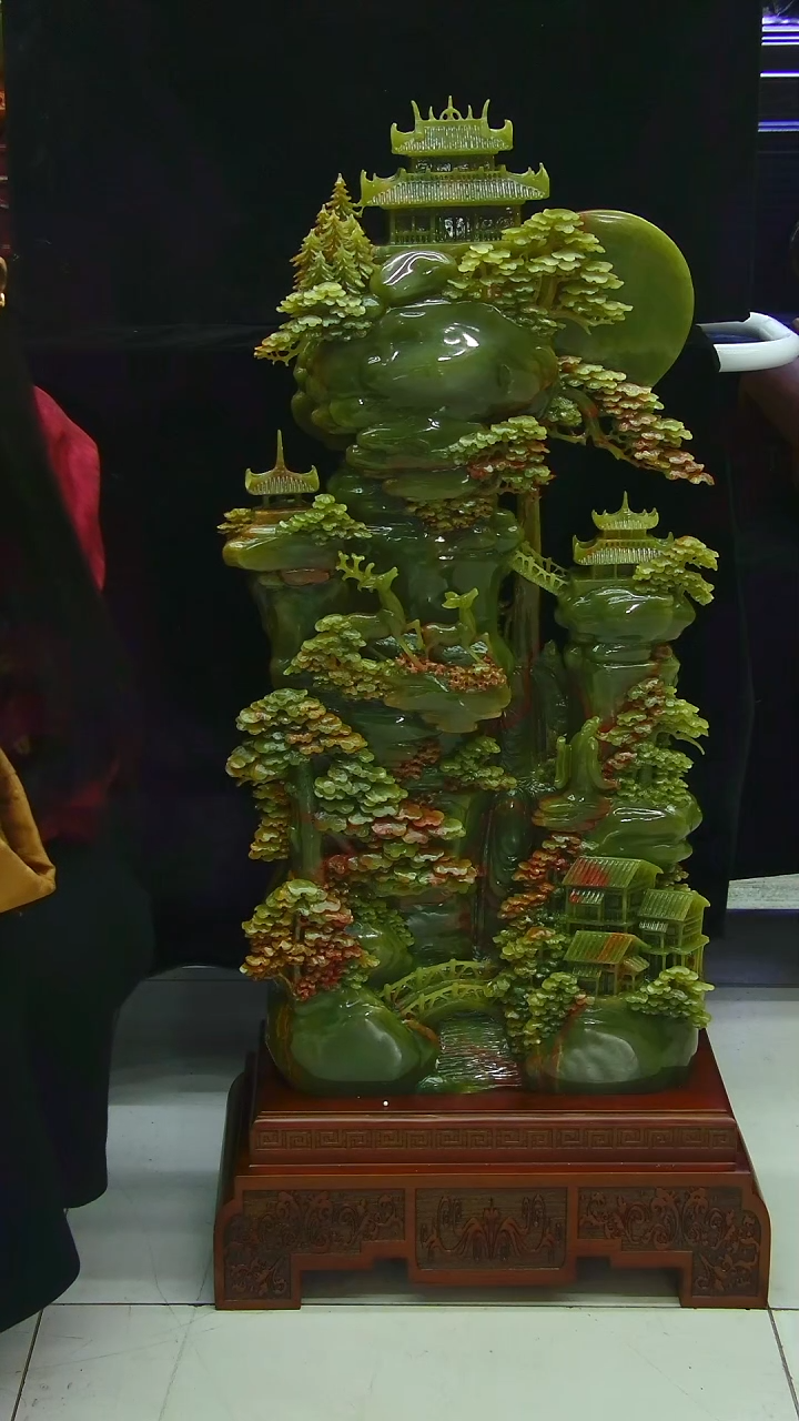 石材窗*。山水摆件付米链接