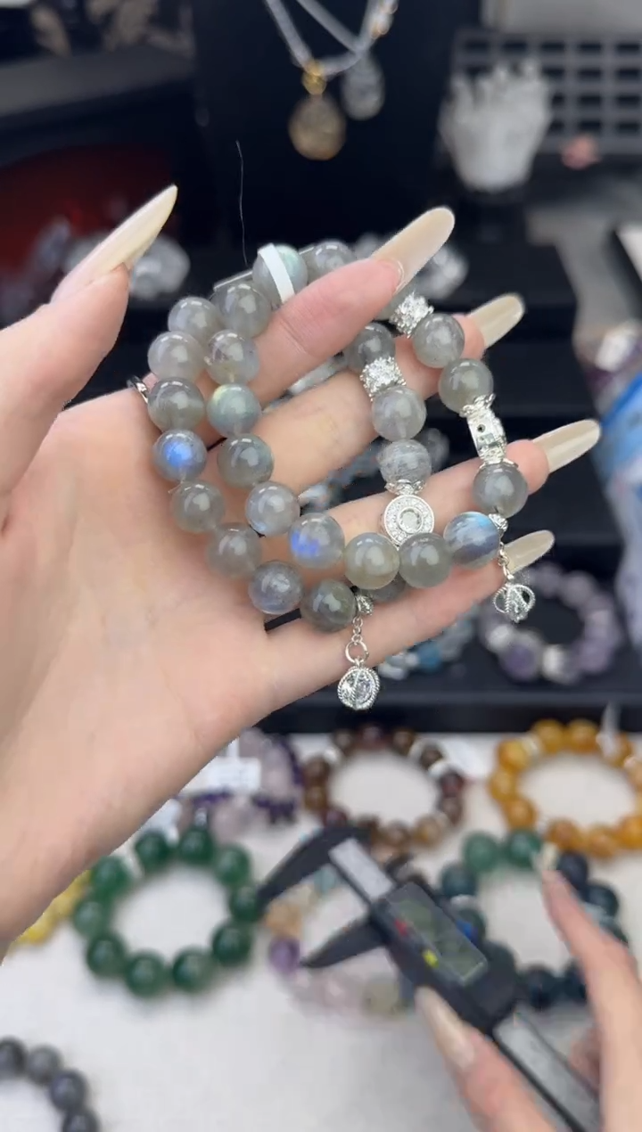 水晶手链未镶嵌天然水晶 多样性发货