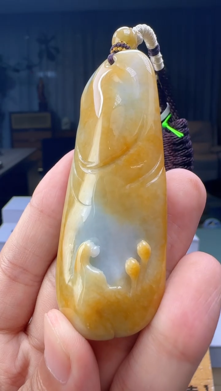 吊坠(不含链)未镶嵌翡翠AR@@60B7J17529