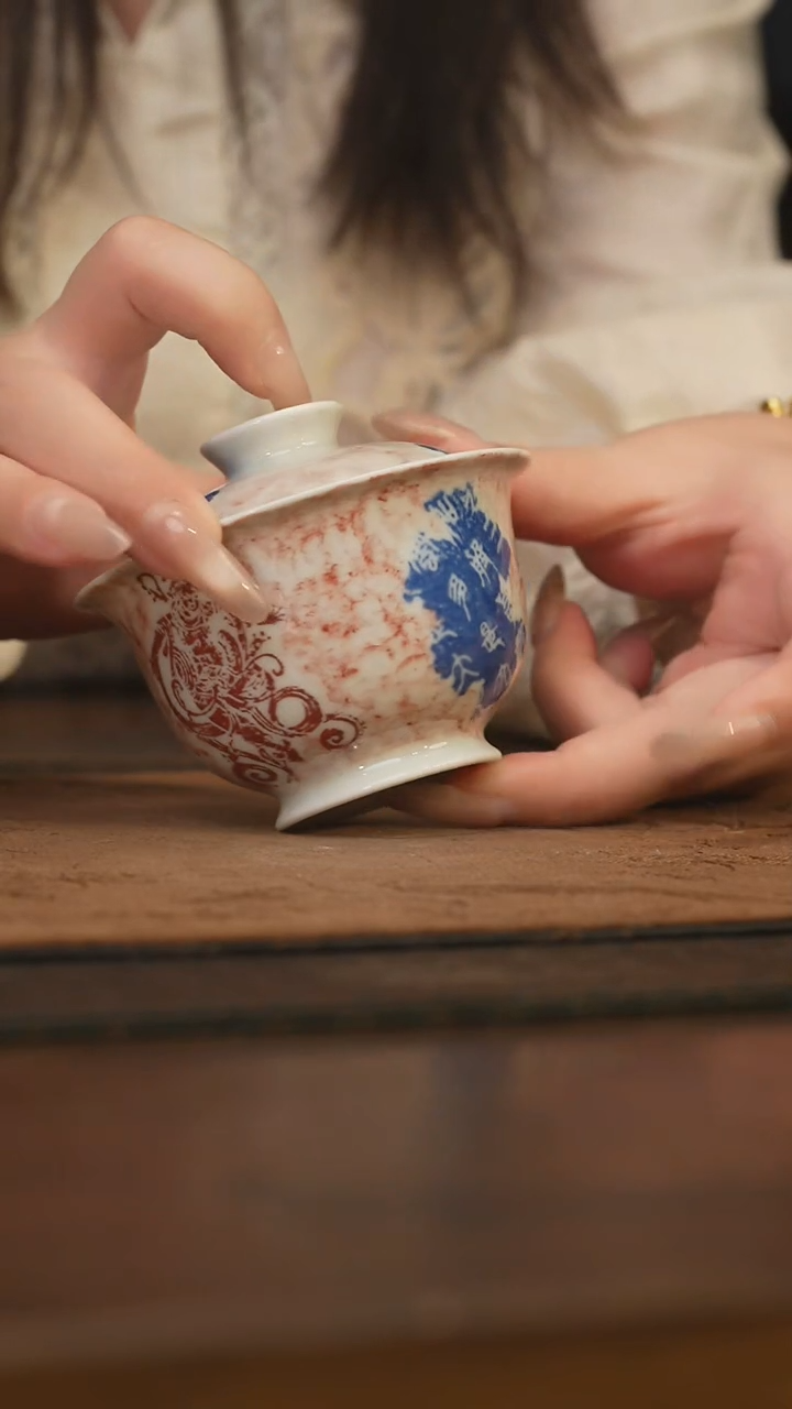 瓷片柴窑青花破价福利