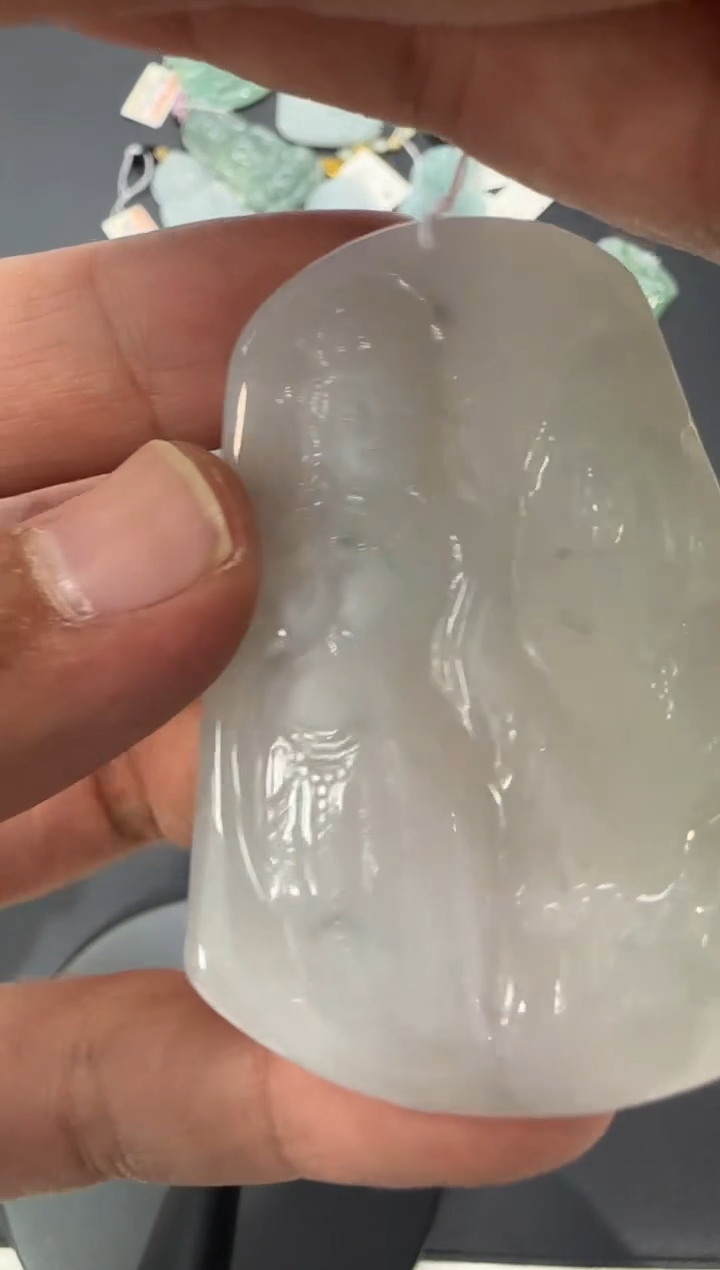 【闪购商品】翡翠颈饰未镶嵌天然翡翠A货孤品一件