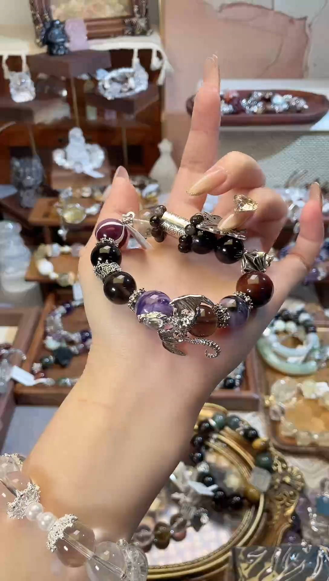 【闪购商品】水晶手串未镶嵌柚子原创水晶