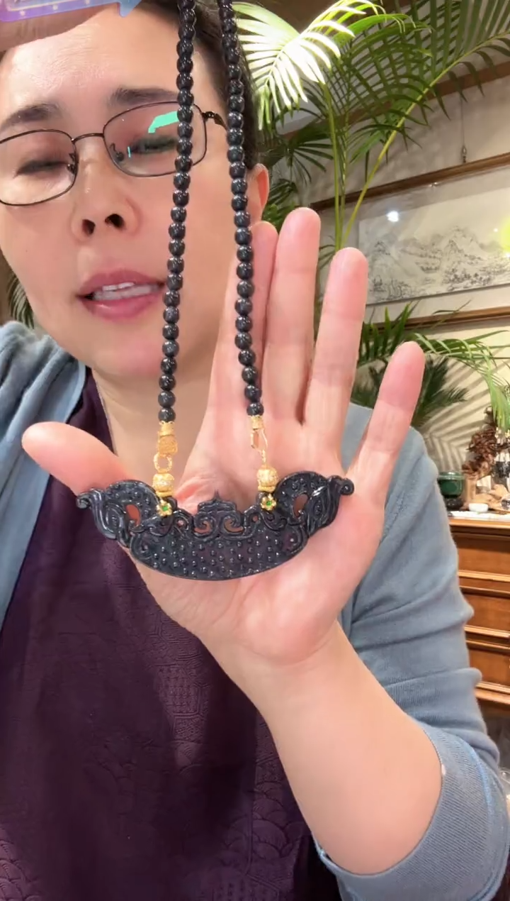 【闪购商品】翡翠颈饰未镶嵌国风