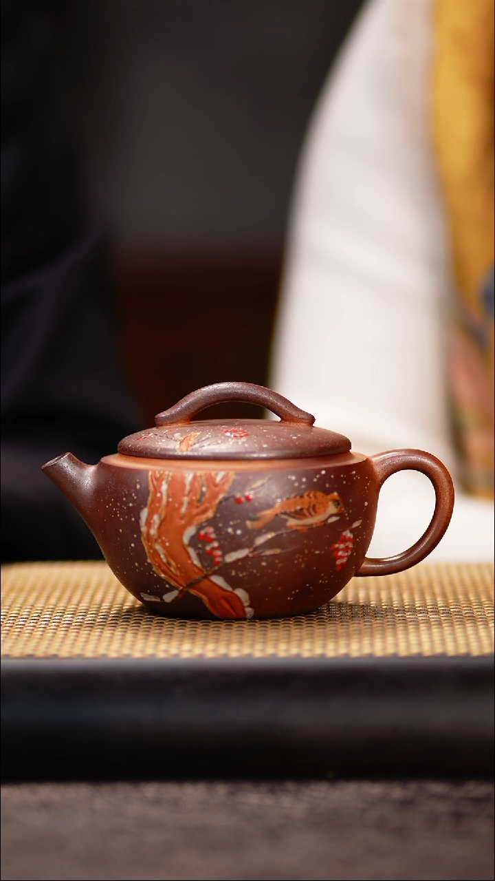 YHY60沉香段柴烧 大蕴汉瓦（花鸟）