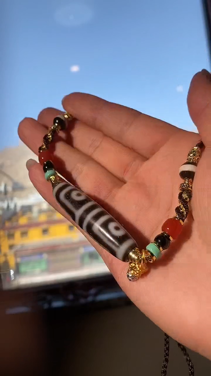 【闪购商品】玛瑙/玉髓项链未镶嵌多样性发一