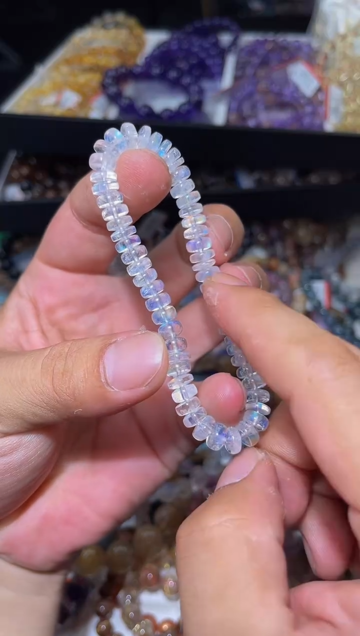 未镶嵌手串长石L34-多样性发其一