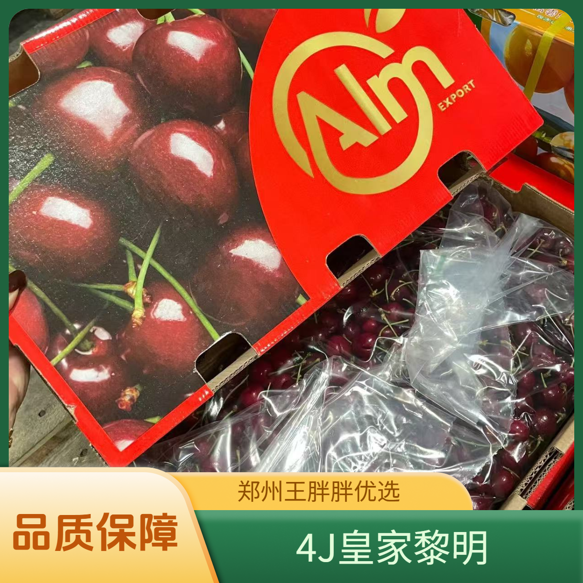 【4J】 【海运】智利 进口车厘子 应季新鲜水果  内附果径卡 5斤净果