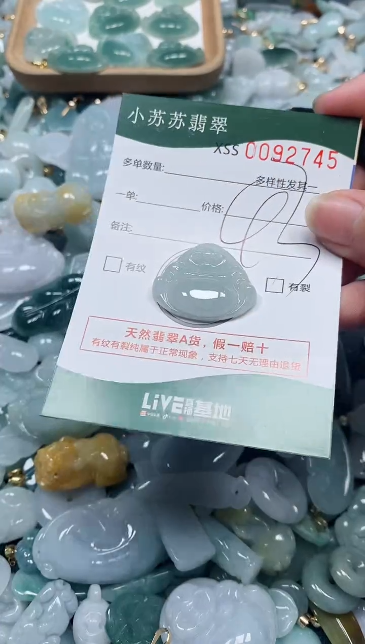 【闪购商品】翡翠颈饰未镶嵌闪购商品0092745