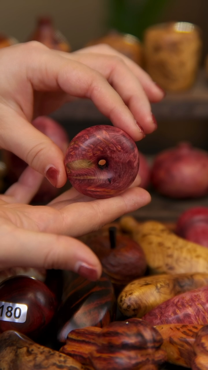 【闪购商品】木血柏紫罗兰平安扣