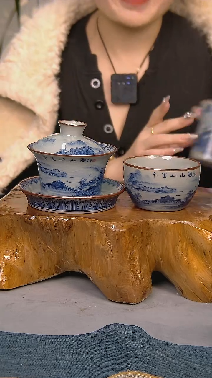 【闪购商品】2件套陶瓷茶具家用简装系列