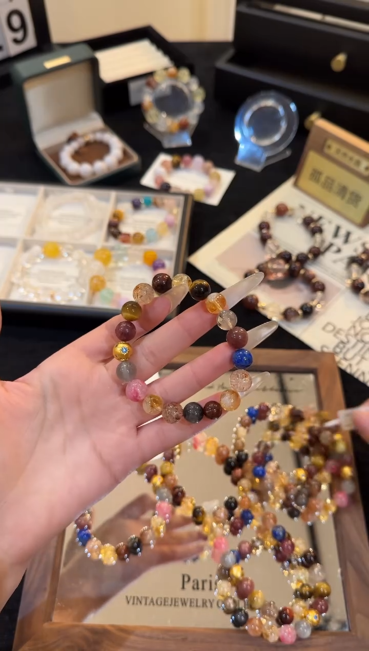 合金手链水晶大漠敦煌x2755