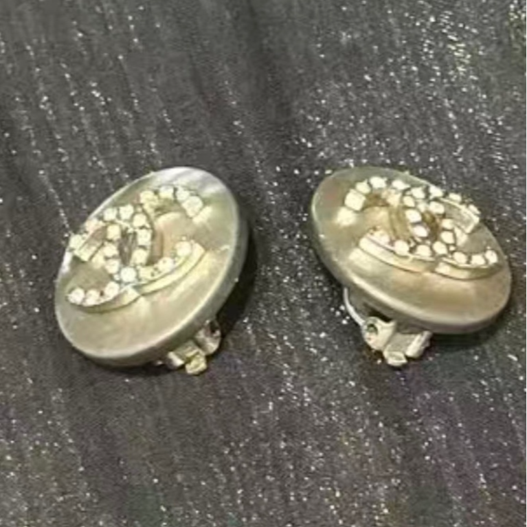 99新 Chanel/香奈儿 乱乱子中古/女士/耳夹/118238