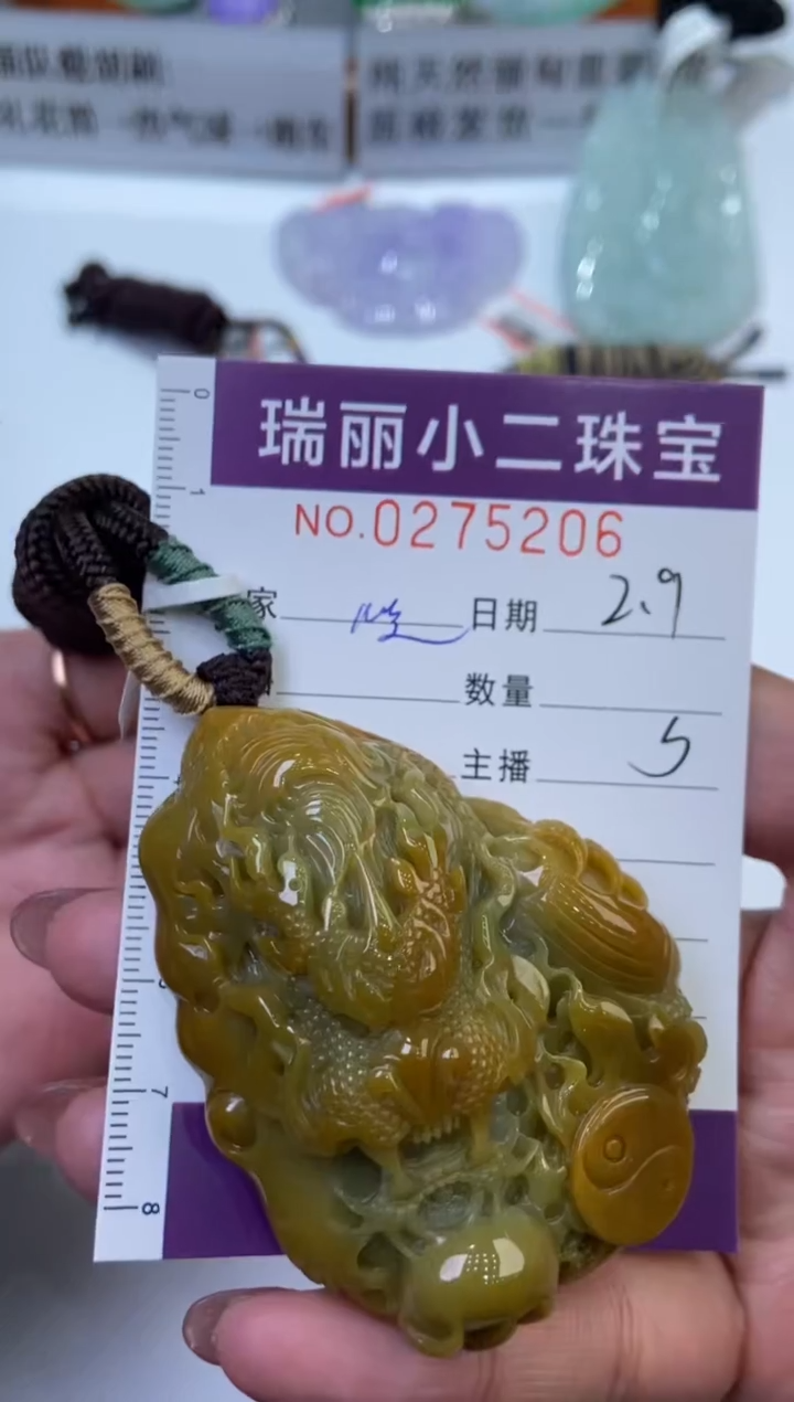 【闪购商品】翡翠颈饰未镶嵌275206  