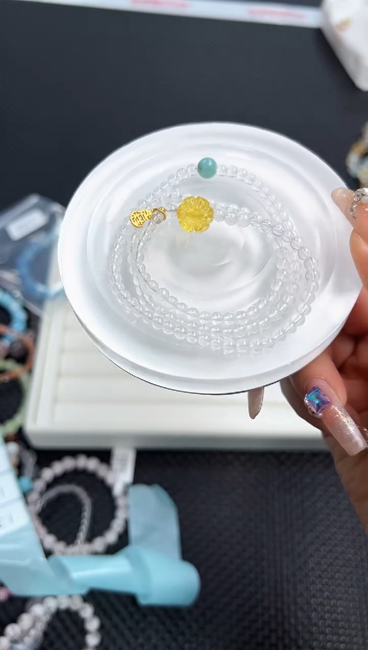 手串未镶嵌水晶34l多样性发其一/1条默认微瑕