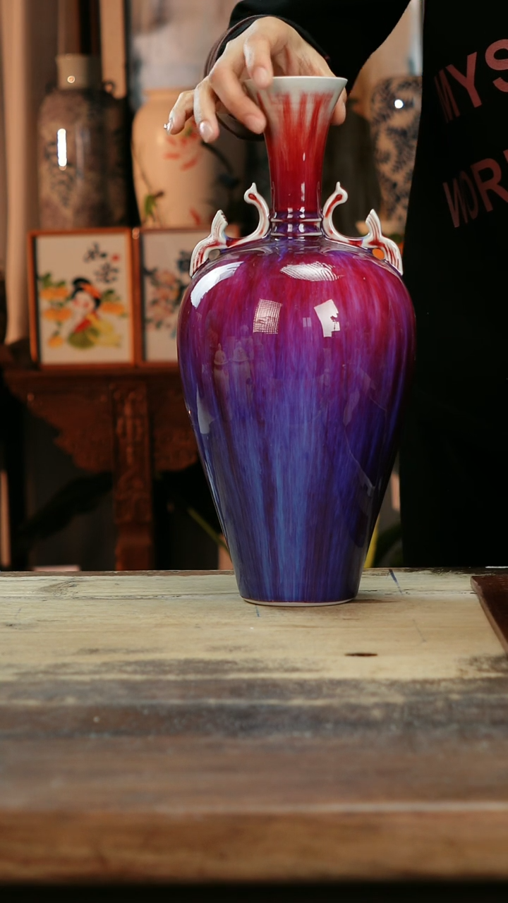 【闪购商品】瓷片景德镇纯手工釉下彩精品餐具