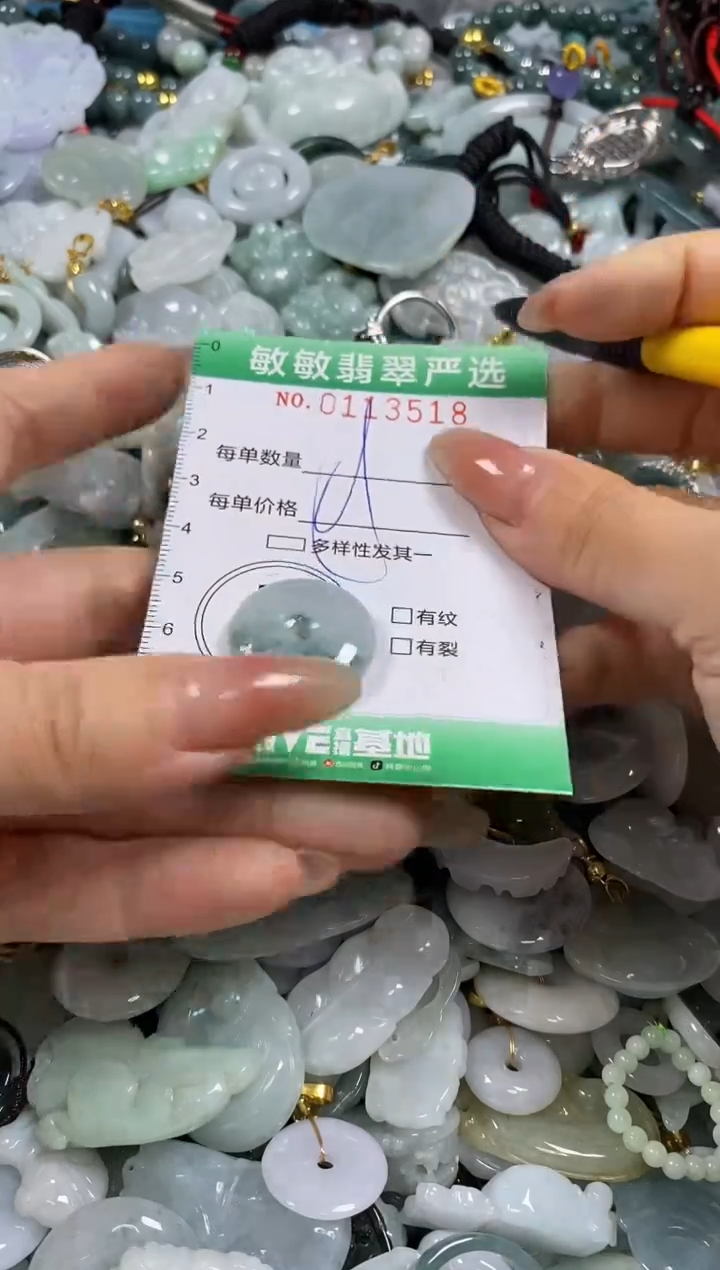 【闪购商品】翡翠颈饰未镶嵌闪购0113518