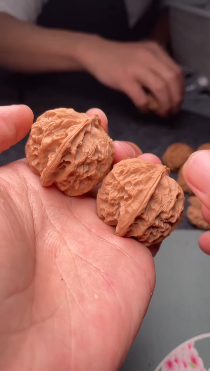 把件文玩核桃a370  苹果园38尺