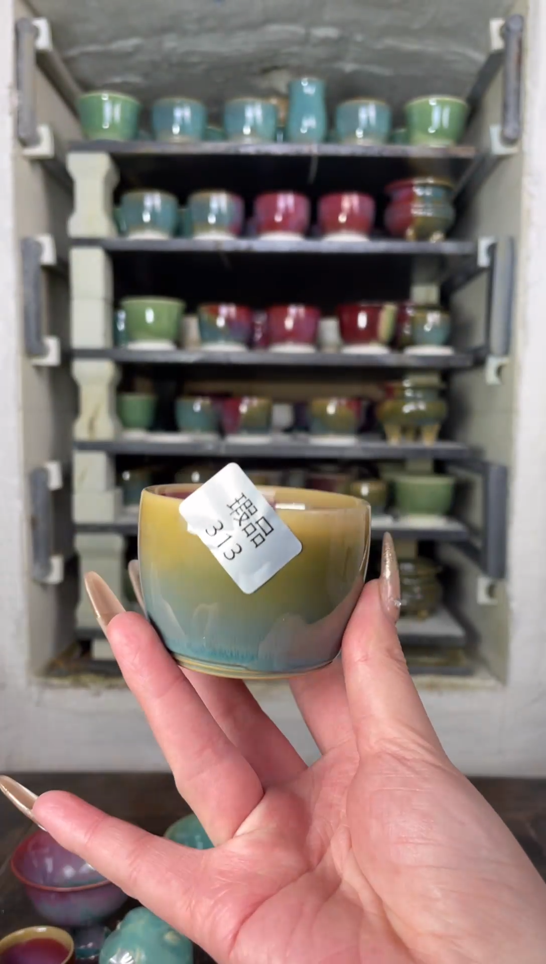 【闪购商品】摆件钧瓷手工茶器窑变