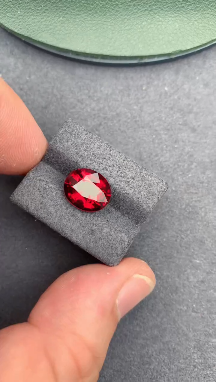 【闪购商品】碧玺裸石未镶嵌4ct  卢比来碧玺