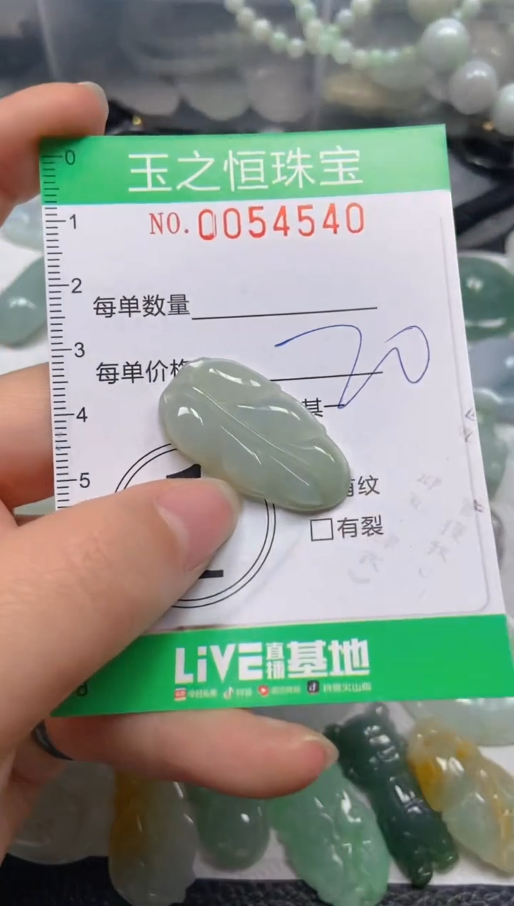 【闪购商品】翡翠未镶嵌颈饰闪购0054540