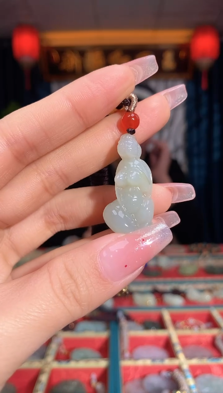 【闪购商品】和田玉颈饰未镶嵌玉美人