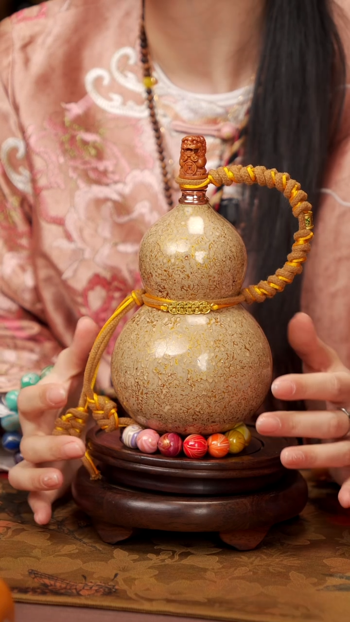 220易林高端工艺大漆酒葫芦--438