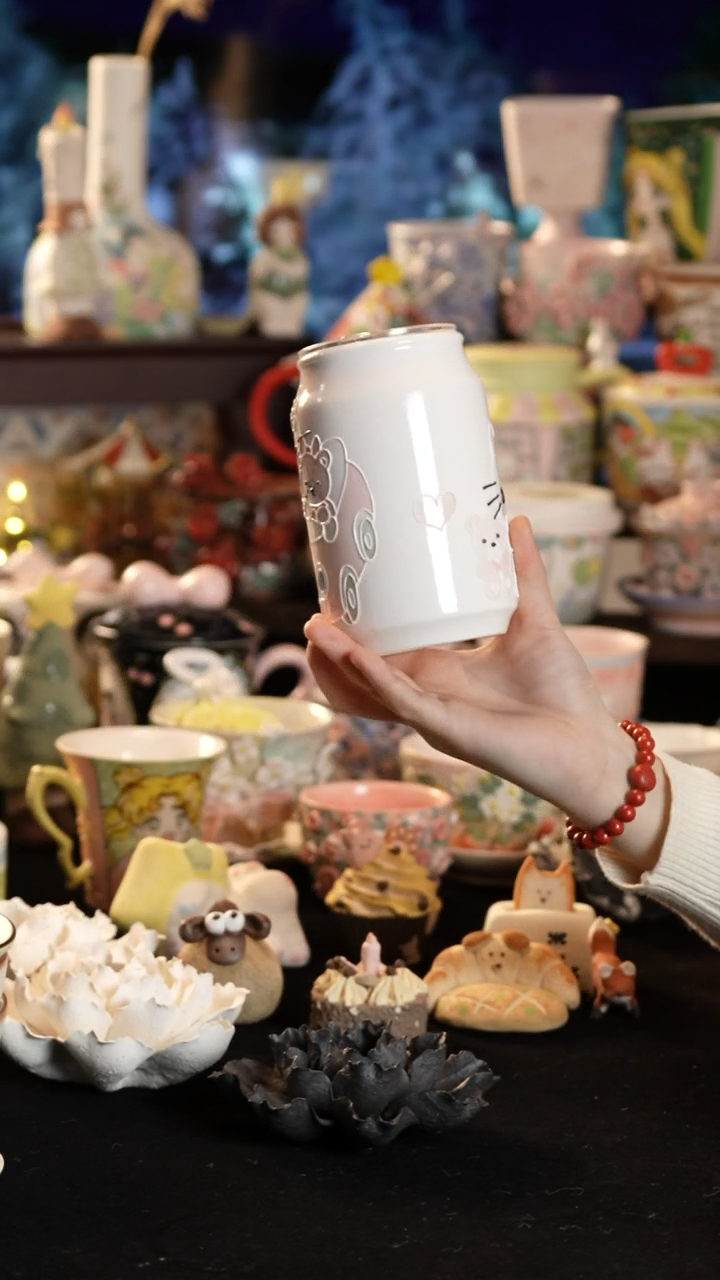 其他陶景德镇釉下彩手绘设计师款陶瓷