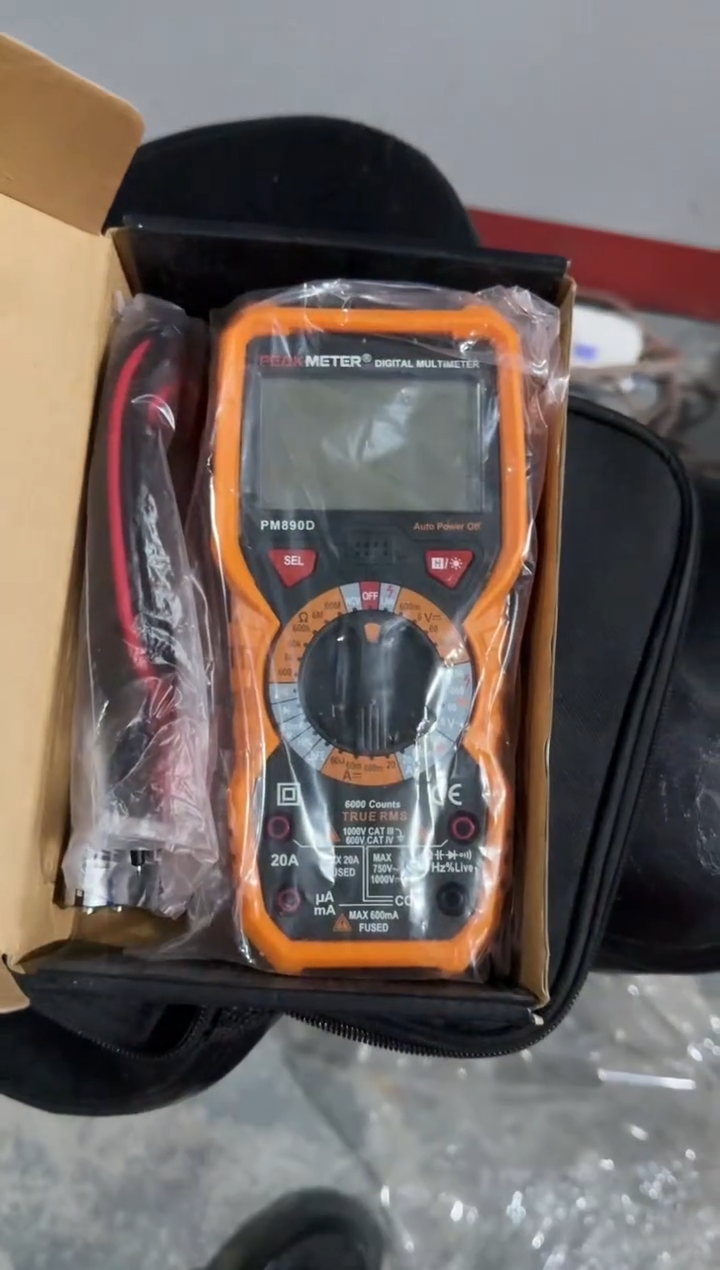 真*华谊仪表PM890D智能数字万用表