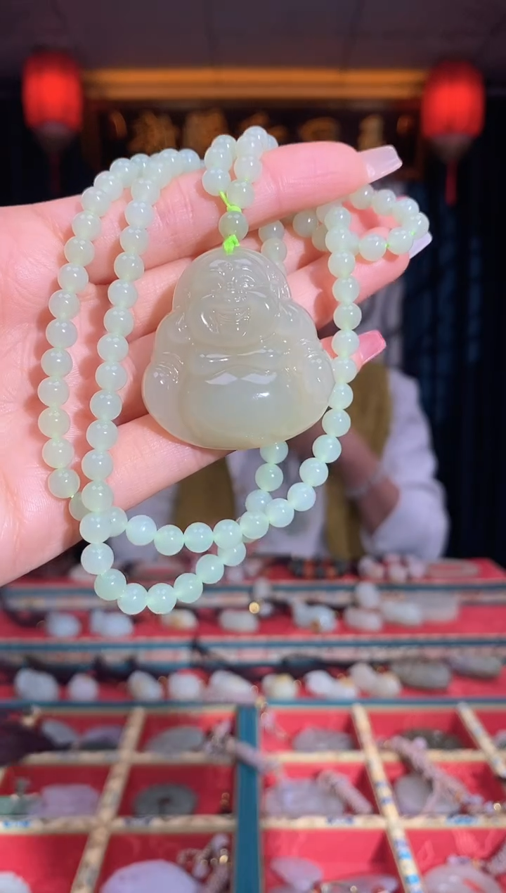 【闪购商品】和田玉颈饰未镶嵌佛