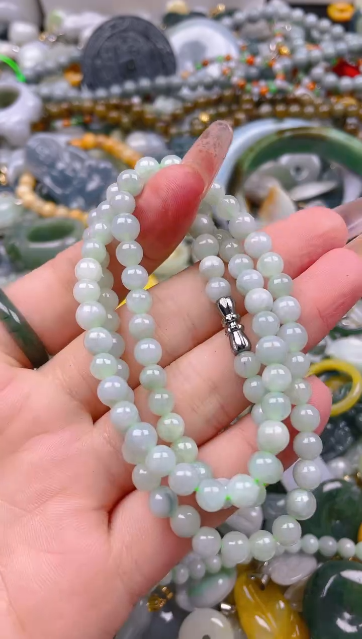 【闪购商品】翡翠颈饰未镶嵌/Z/翡翠A货一图一物