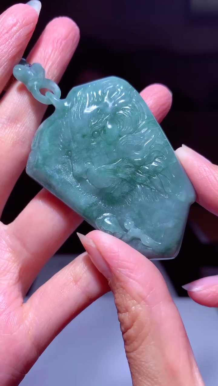 【闪购商品】定制翡翠未镶嵌挂件发货（拍一发一）