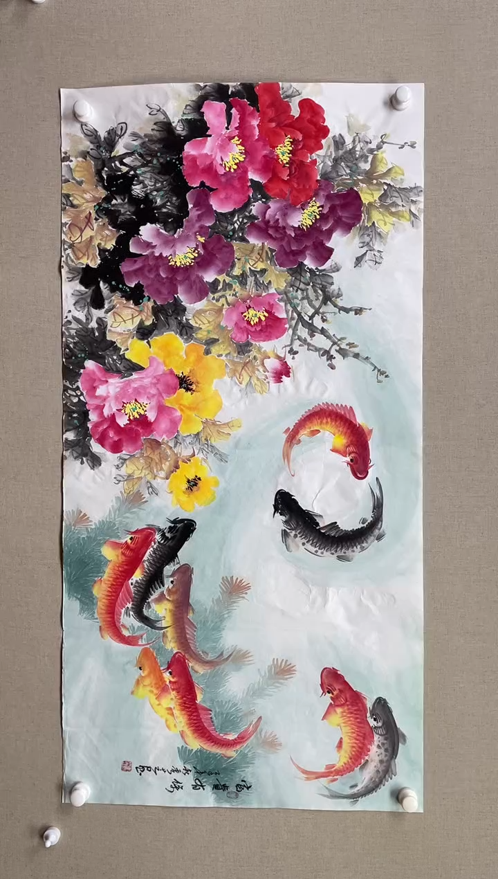 国画138*68 李秀芝李秀芝李秀芝李秀芝李秀芝