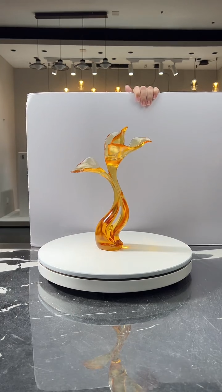 摆件巴比特美学-金色小号三生花