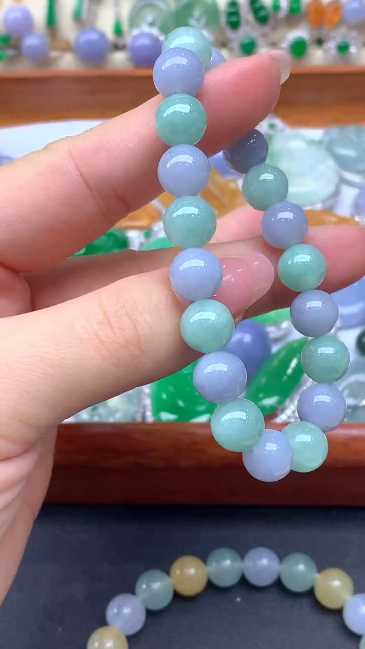 【闪购商品】翡翠手串未镶嵌187-天然翡翠