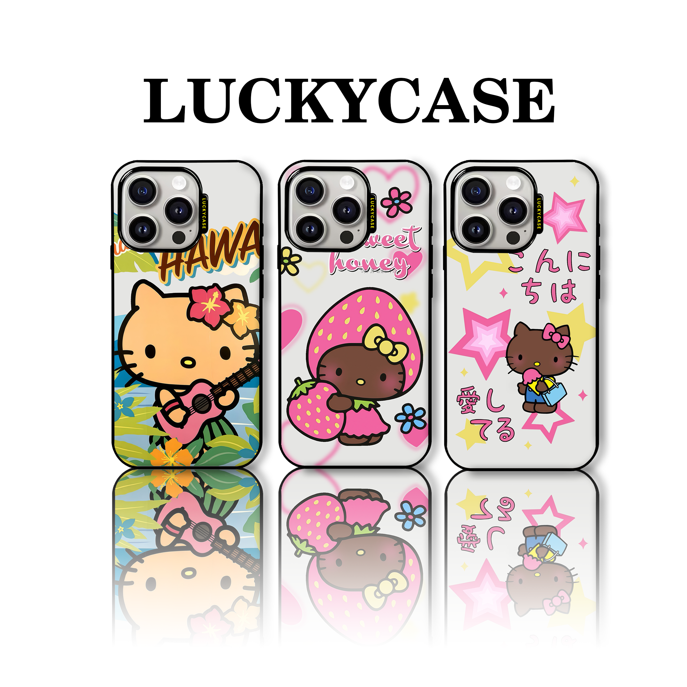 Lucky Case 原创〖KT系列〗适用苹果iPhone13-16Promax个性防摔