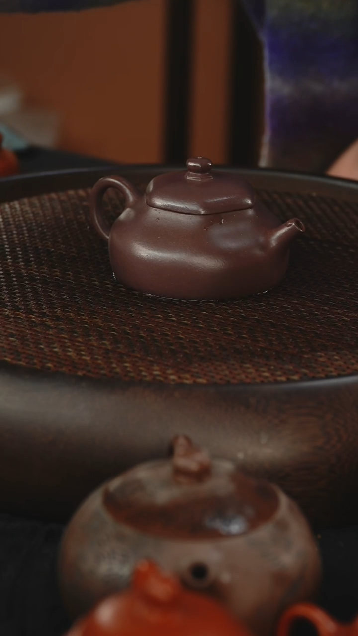 茶壶紫砂刘方静乐 天青泥