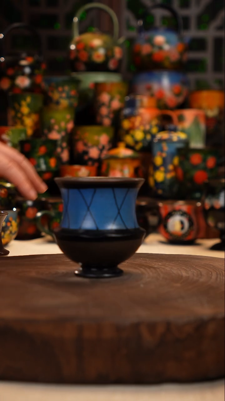 油画   釉下彩   杯子