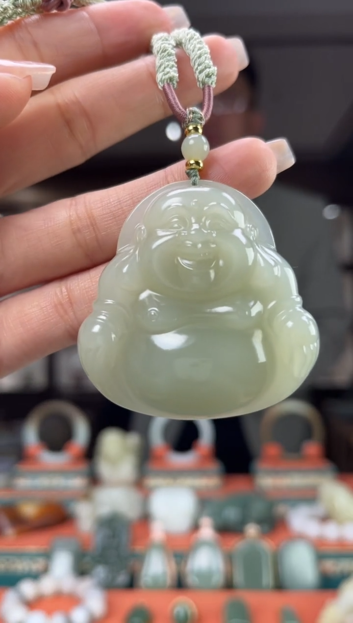 【闪购商品】和田玉颈饰未镶嵌佩佩50mm左右