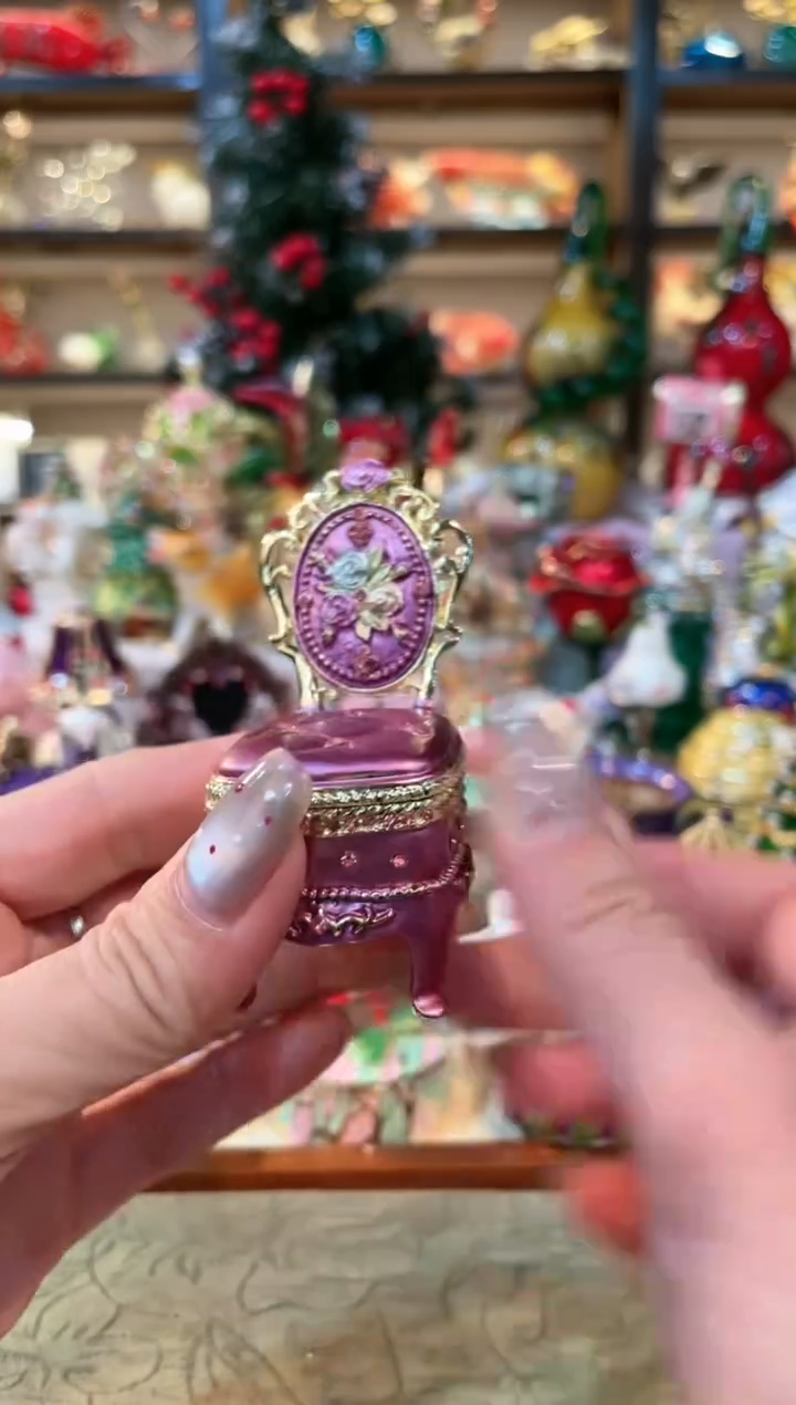 【闪购商品】 珐琅彩精致首饰盒