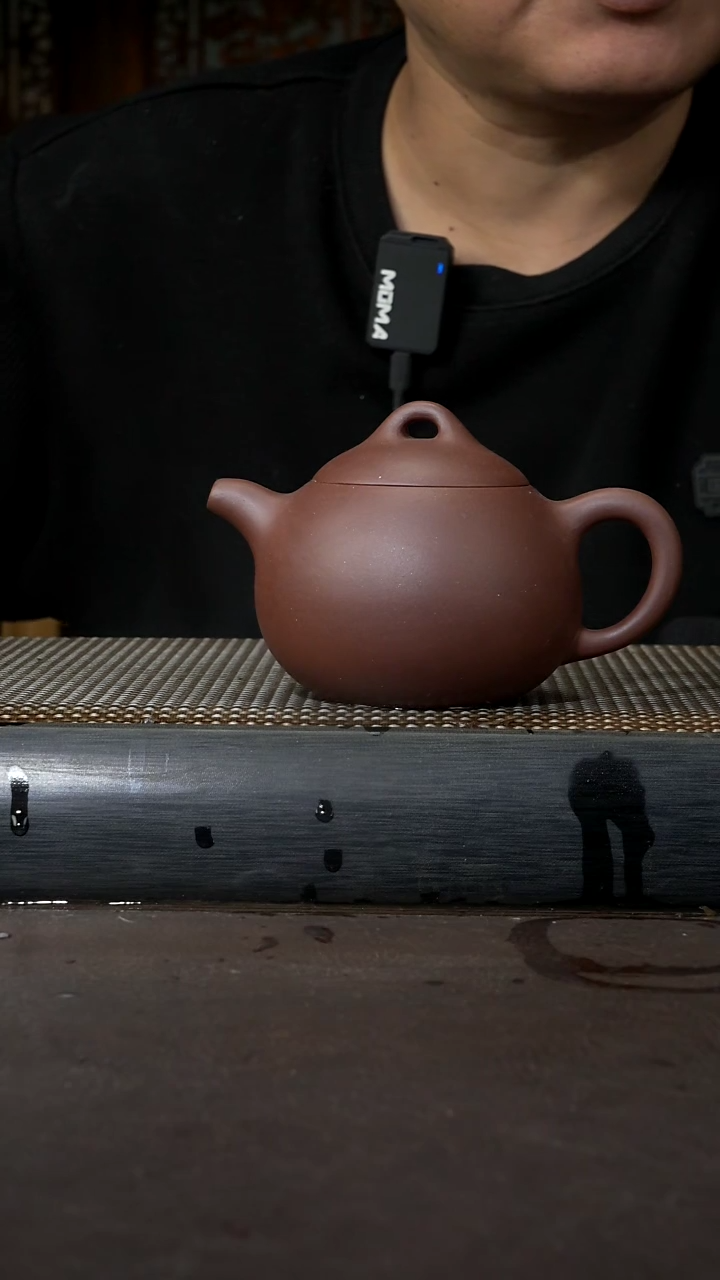 【闪购商品】紫砂茶壶紫泥  秦权 016