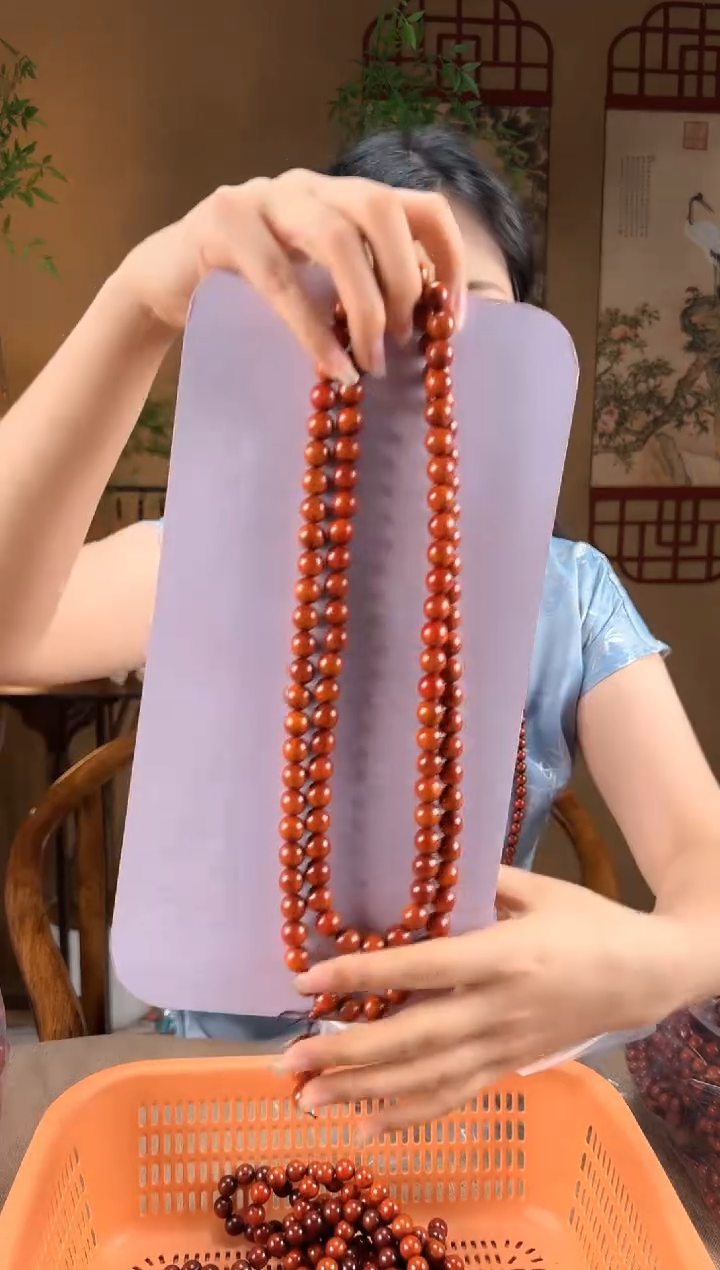 檀香紫檀（小叶紫檀）手串/手链印度小叶紫檀1.0多圈108颗