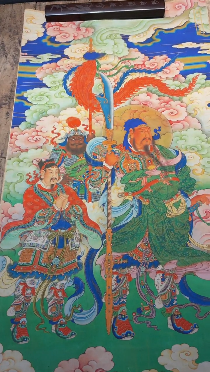 卷轴画 悠宇潮玩坊专属A157