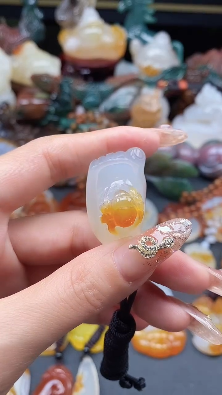 【闪购商品】玛瑙/玉髓颈饰未镶嵌dd