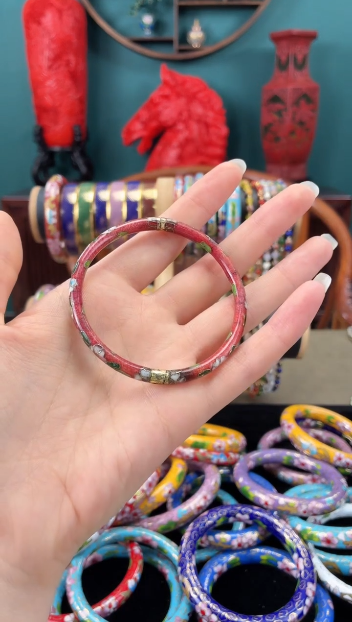 景泰蓝叮当镯54-58