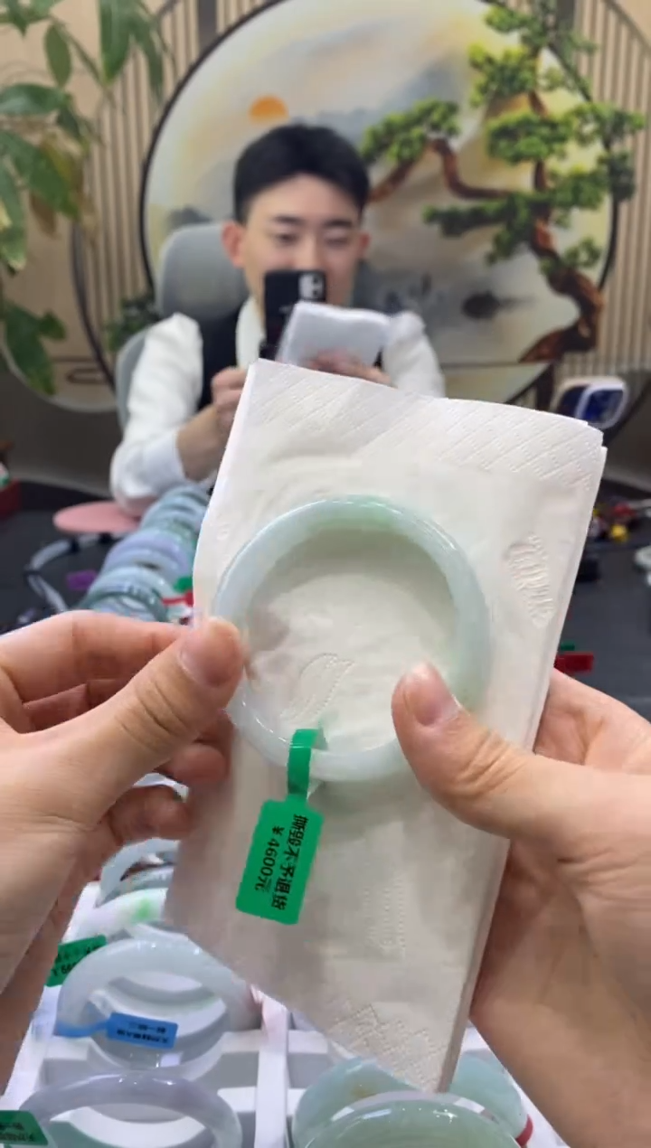 未镶嵌手镯翡翠0441