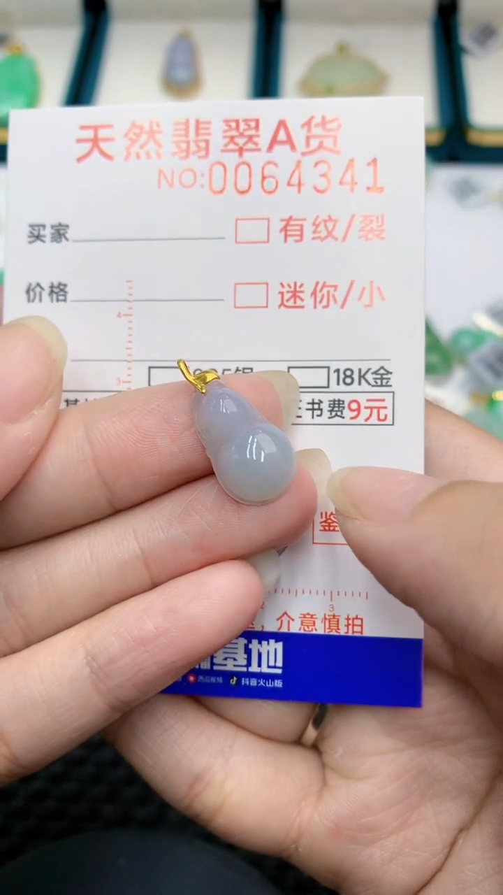 【闪购商品】翡翠颈饰18K金镶嵌            8