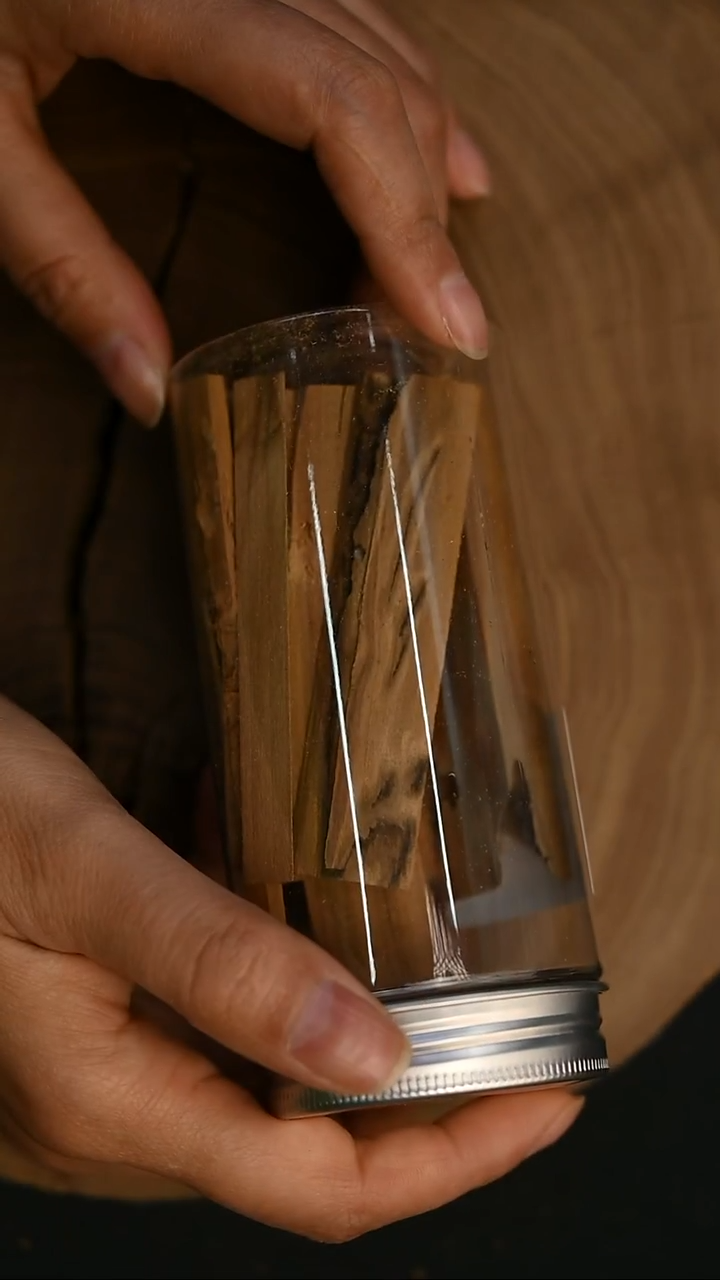 檀香木其他6号仓老山檀35年官仓片料50克