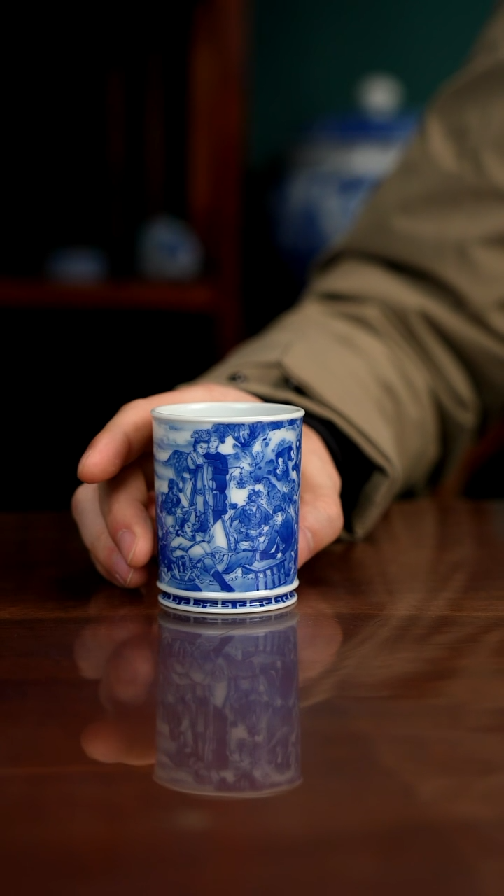 晓竹窑 太白醉春图