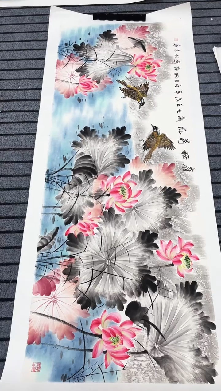 精品国画花鸟作品